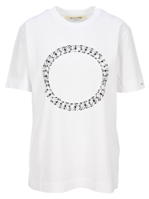 1017 ALYX 9SM Chain Link Printed Crewneck T-Shirt