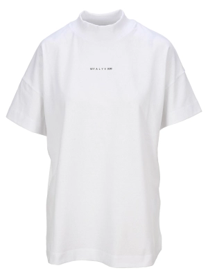 1017 ALYX 9SM Logo Print Mock Neck T-Shirt