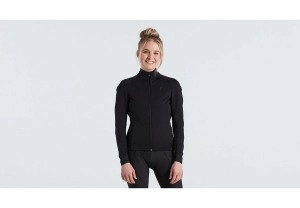 2025 SPECIALIZED SL PRO SOFTSHELL JACKET WOMENS JACKET - MEDIUM, BLACK