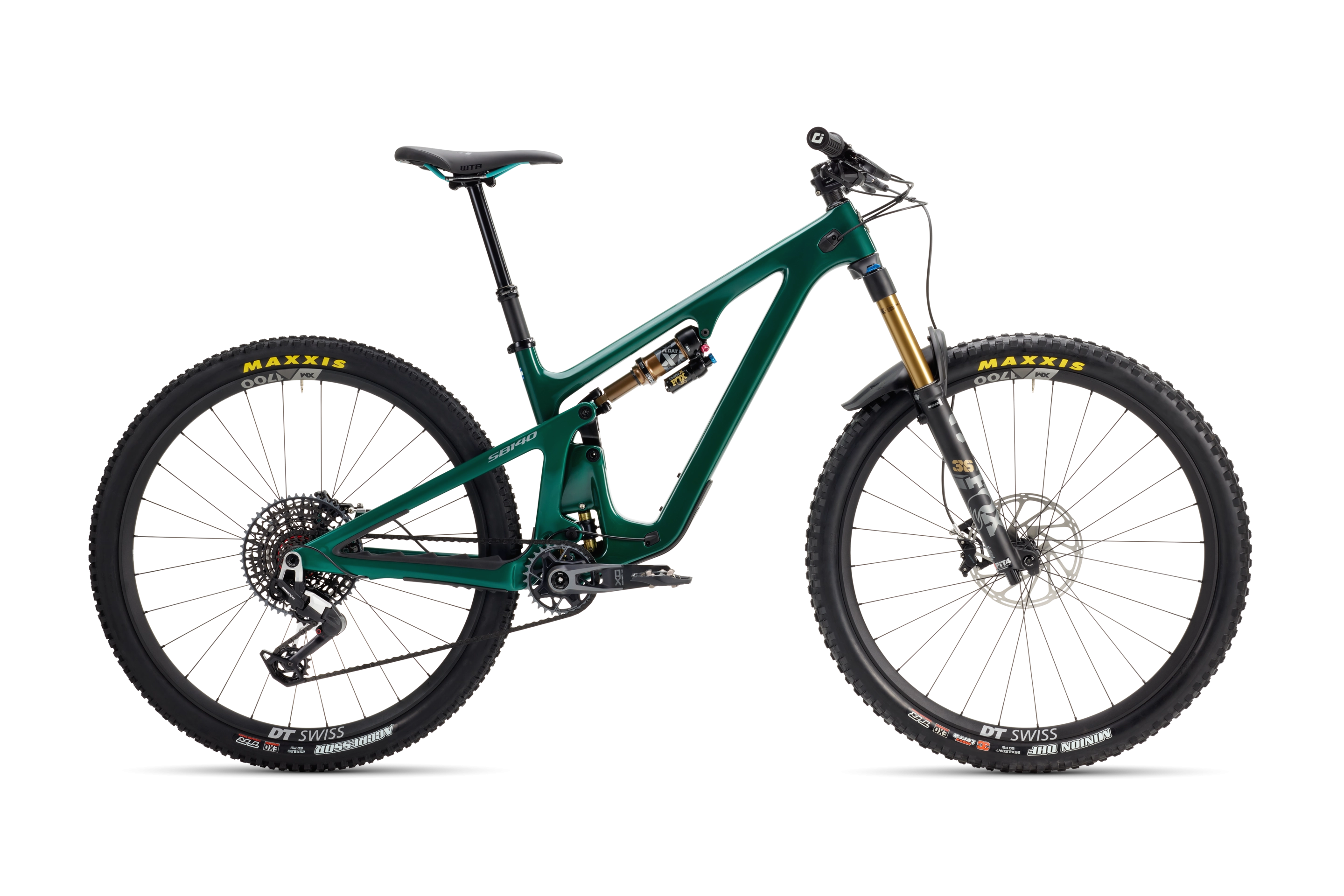 2025 Yeti SB140 Turq Series 29" Complete Mountain Bike - T2 X0/E90 Transmission Build