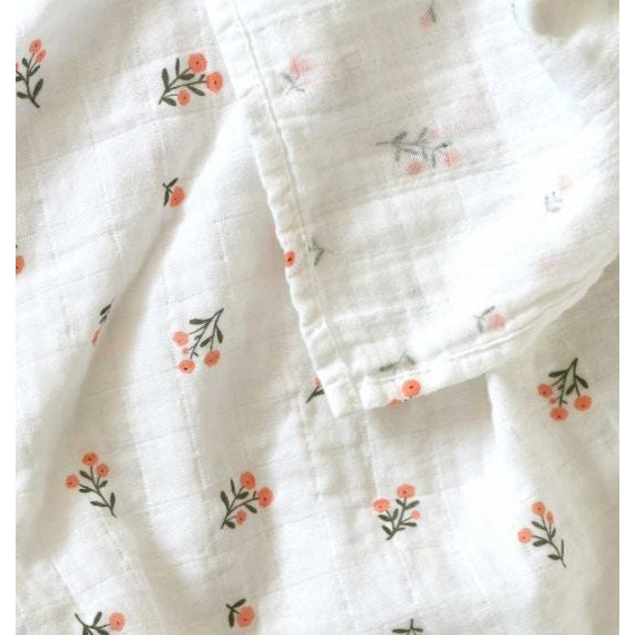 A Little Lovely Company Muslin Cloth XL: Little Flowers