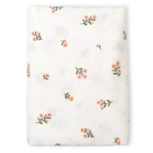 A Little Lovely Company Muslin Cloth XL: Little Flowers