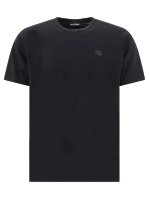 Acne Studios Face Patch Crewneck T-Shirt