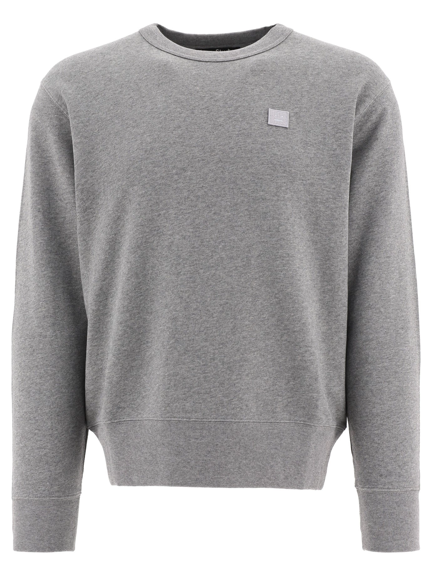 Acne Studios Logo Patch Crewneck Jumper