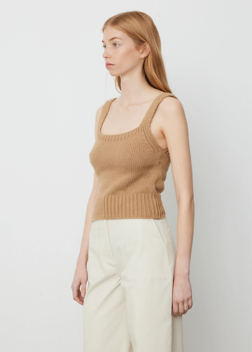 Alpaca Blend Sleeveless Top