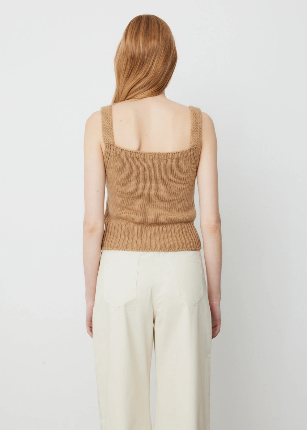 Alpaca Blend Sleeveless Top
