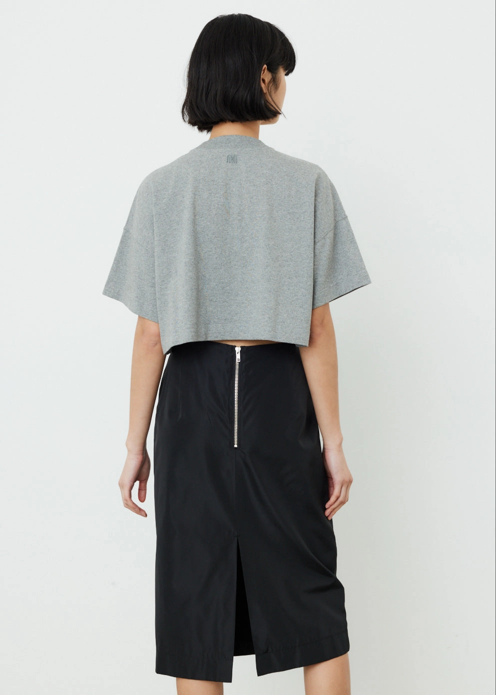 Ami Paris Crop T-Shirt
