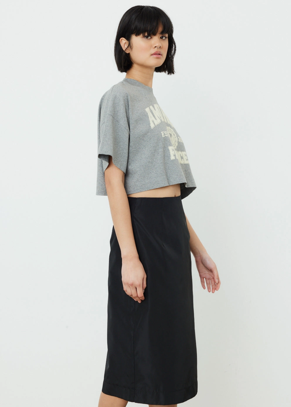 Ami Paris Crop T-Shirt