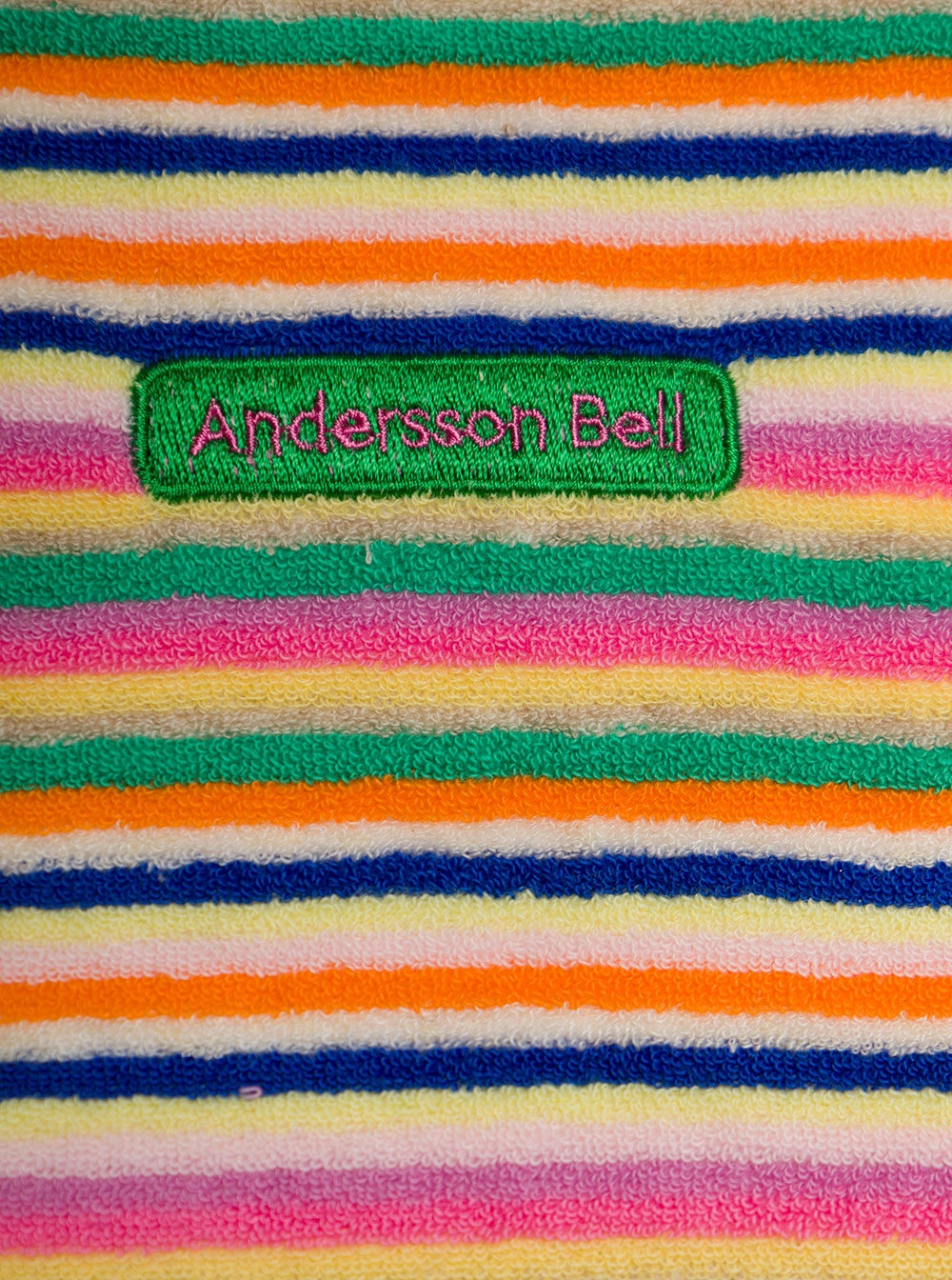 Andersson Bell Mia Rainbow Striped Crewneck T-Shirt