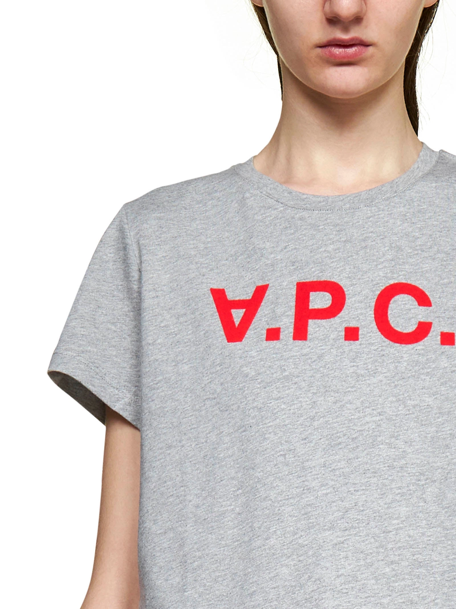 A.P.C. Logo Printed Crewneck T-Shirt
