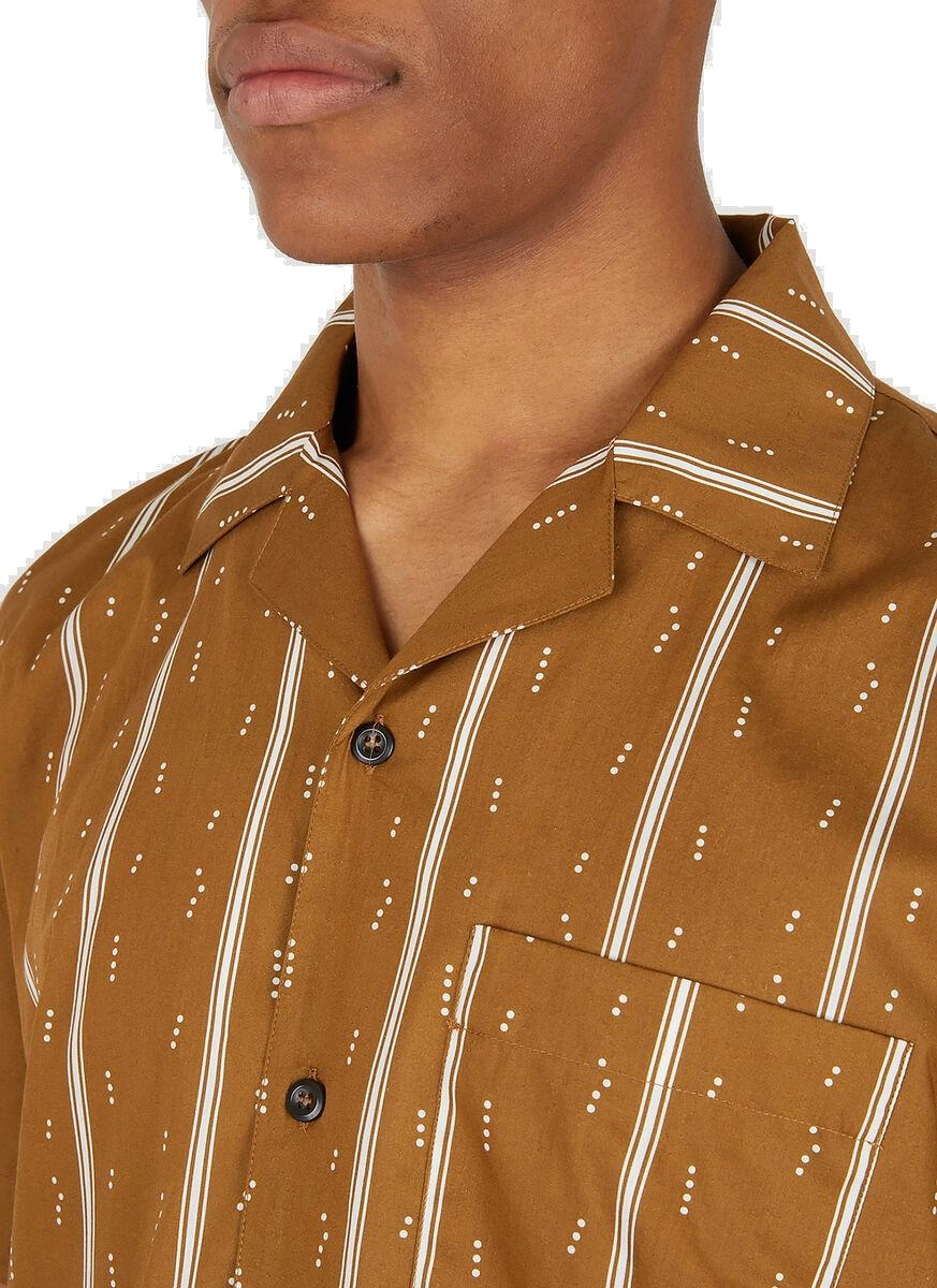 A.P.C. Striped Buttoned Shirt