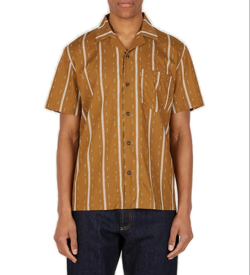 A.P.C. Striped Buttoned Shirt