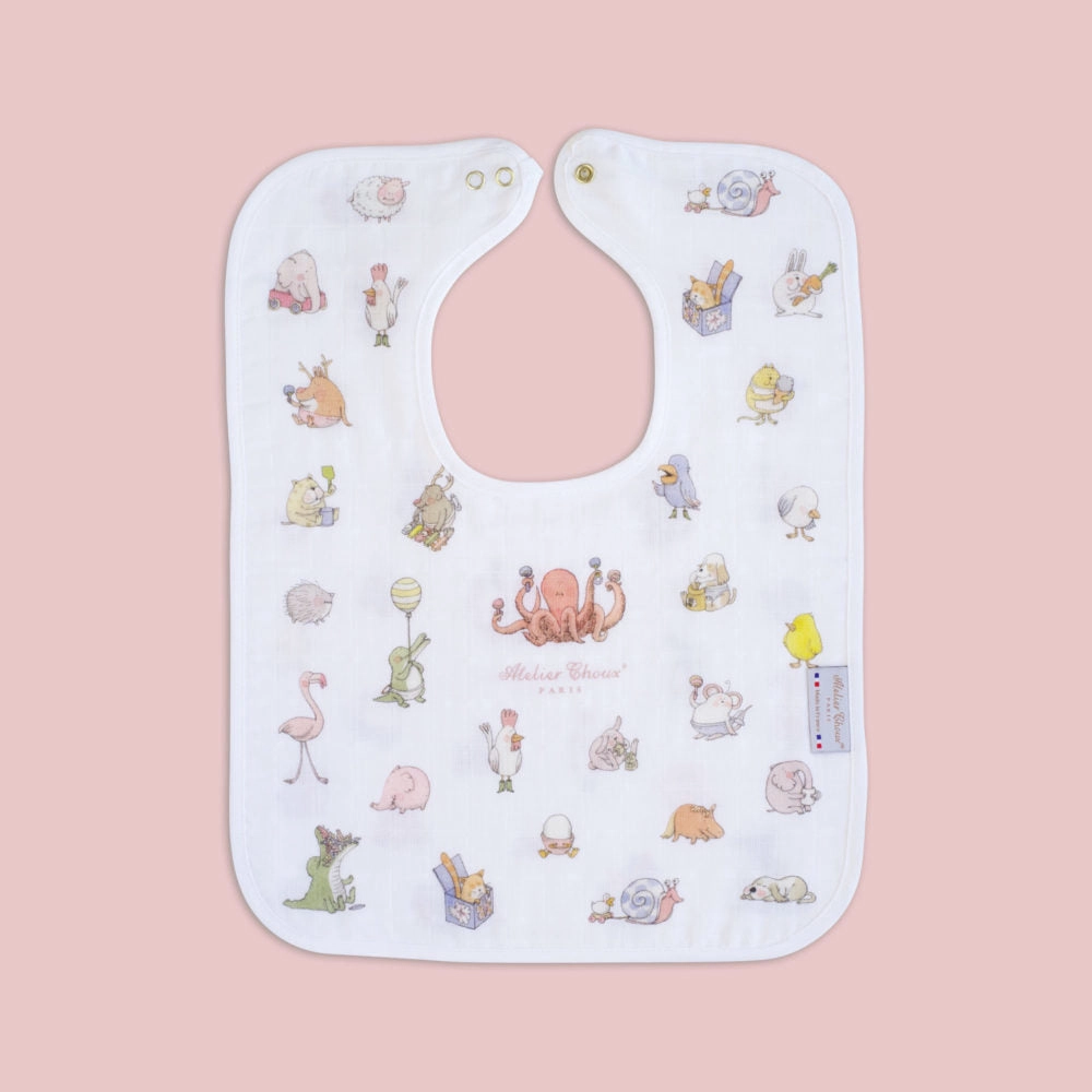 Atelier Choux Large Bib Bebe Choux