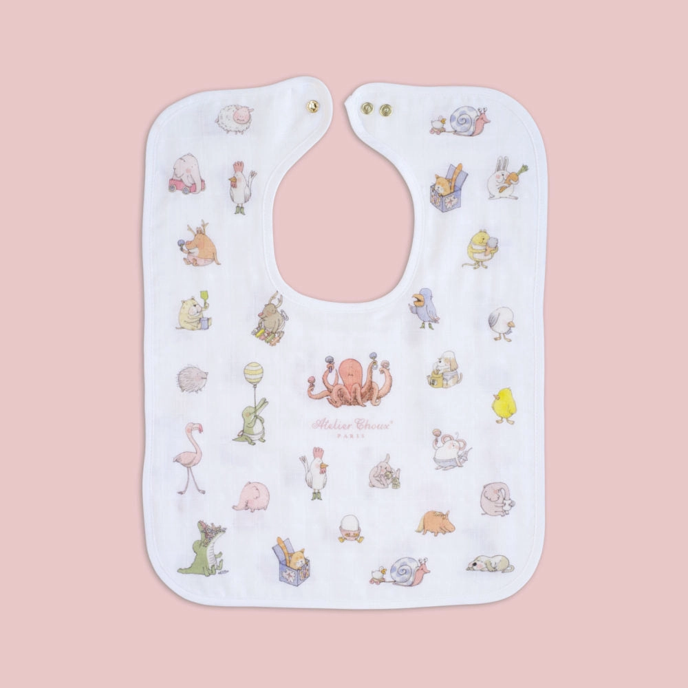 Atelier Choux Large Bib Bebe Choux