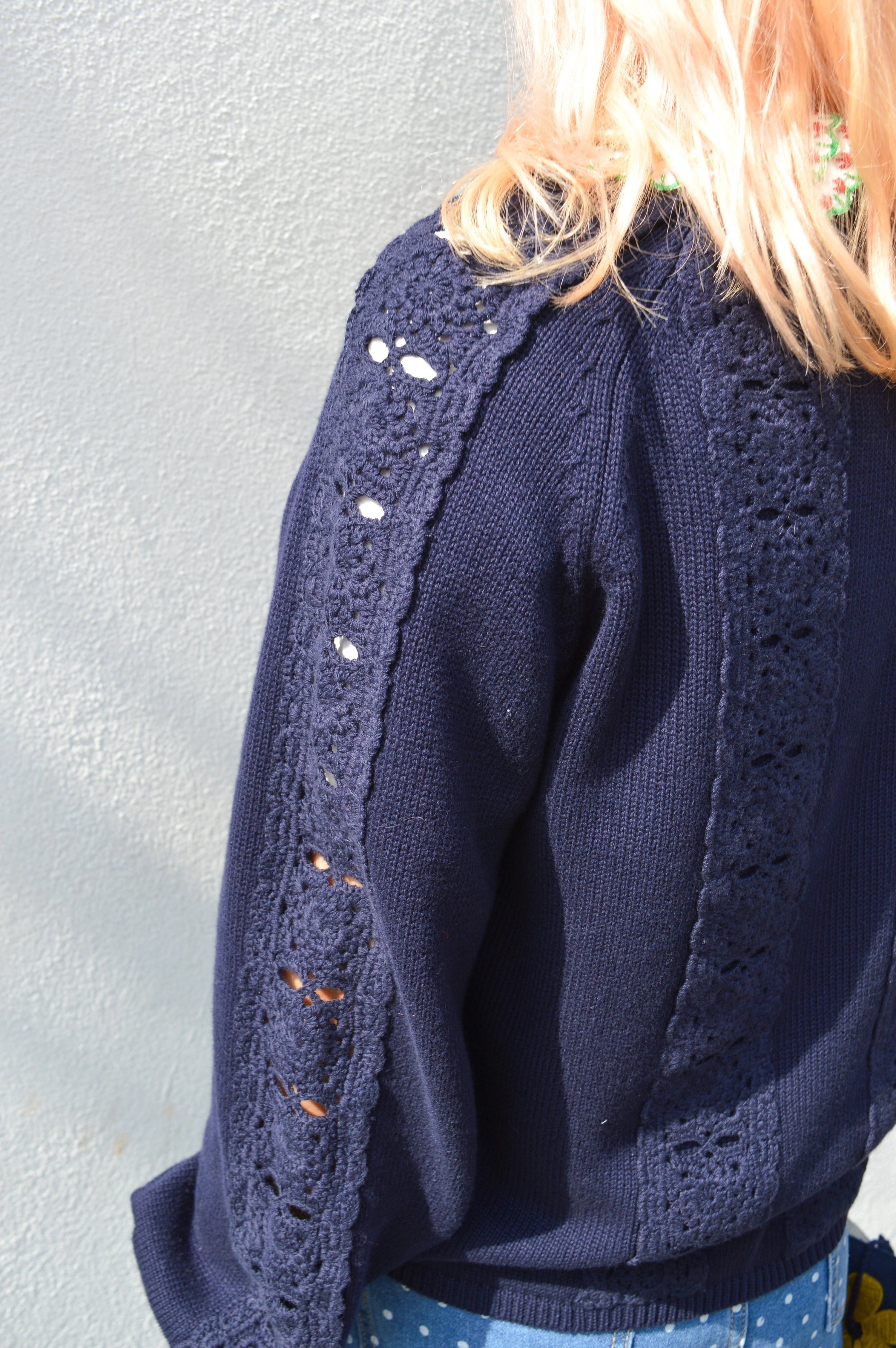 Atelier Reve Annie Navy Cardigan