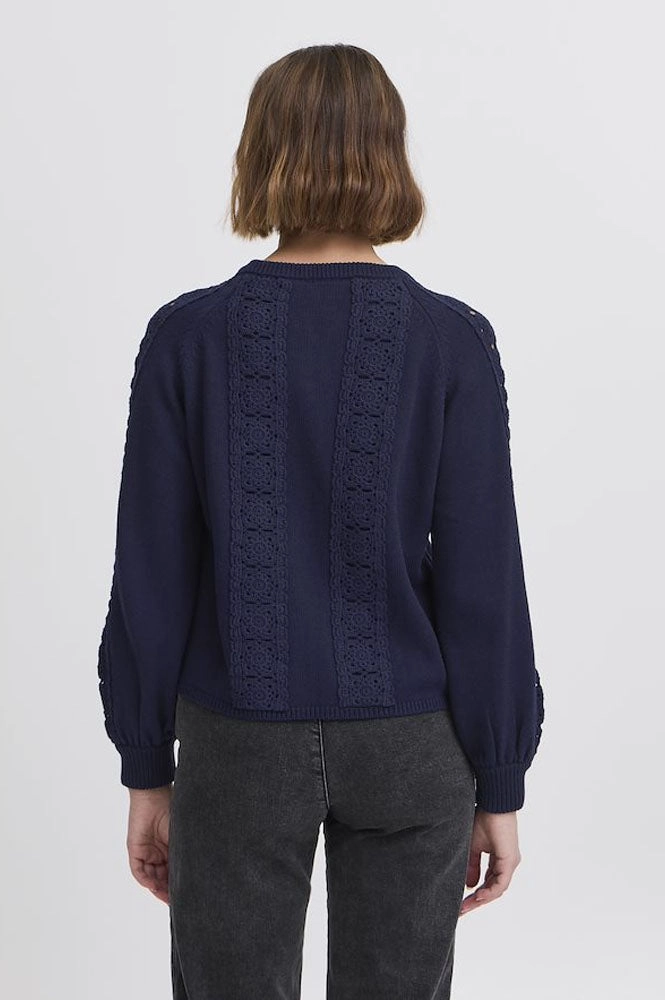 Atelier Reve Annie Navy Cardigan