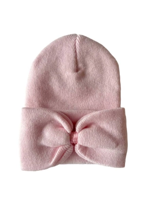 Baby's First Hat - Petal Pink Bow