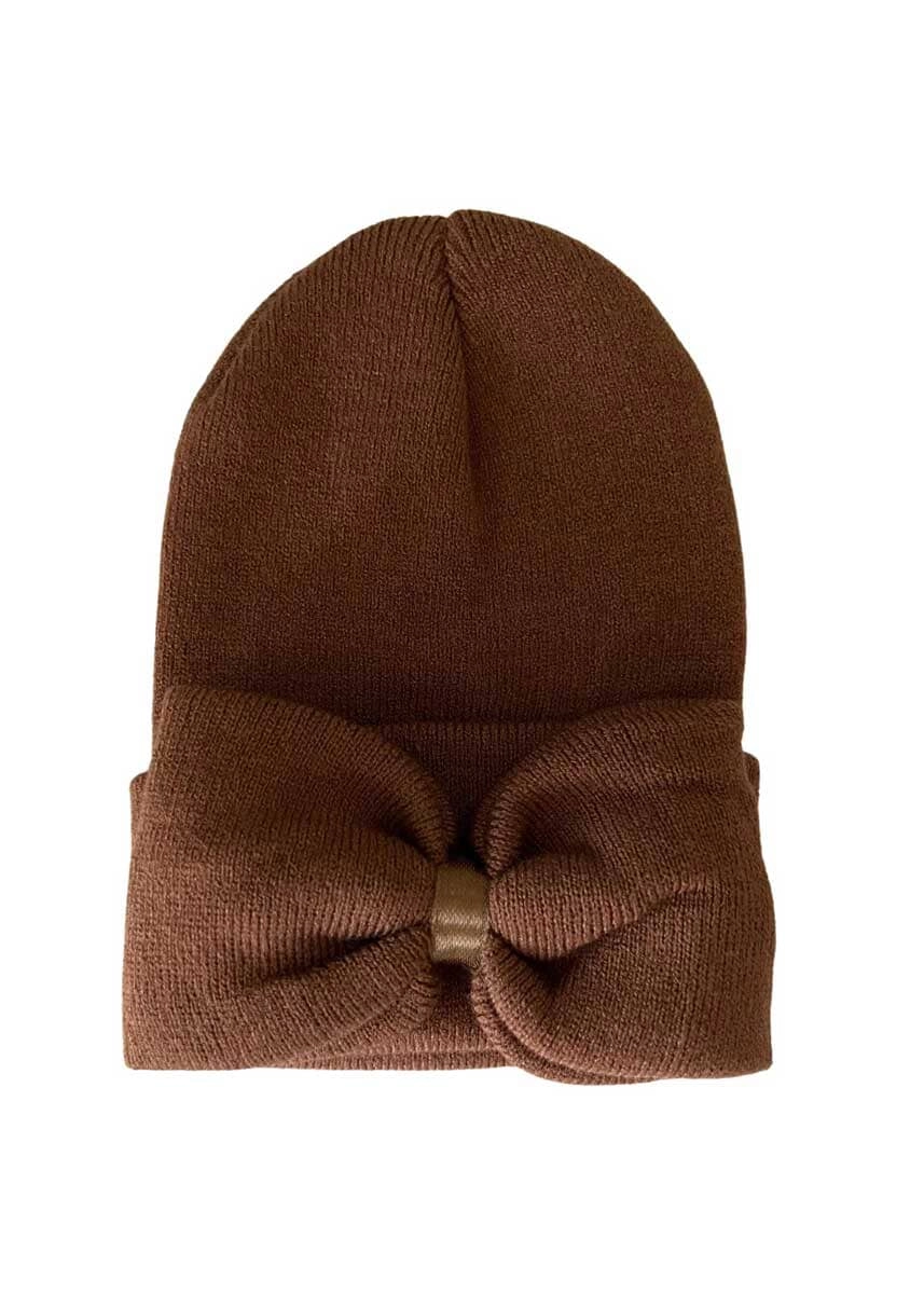 Baby's First Hat - Sandalwood Bow