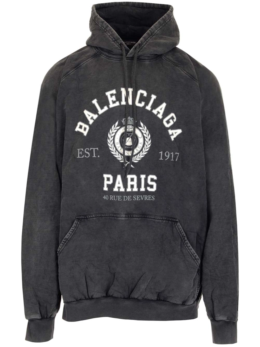 Balenciaga College 1917 Oversized Hoodie