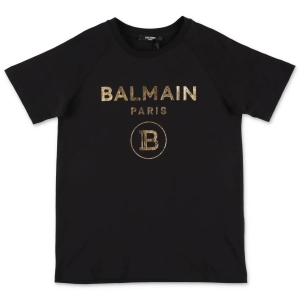 Balmain Kids Logo Printed T-Shirt