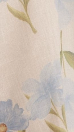 Balta Mini Dress - Blue Floral