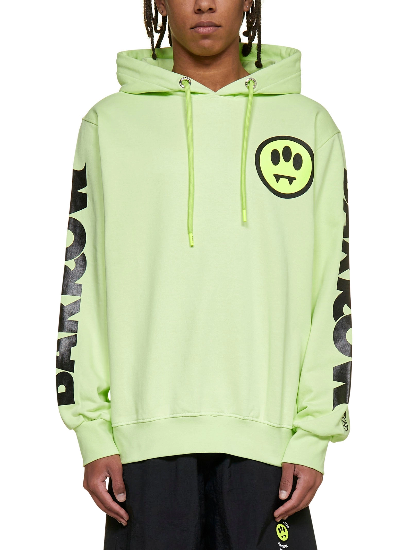 Barrow Logo Printed Drawstring Hoodie