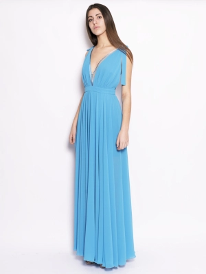 Belinda light blue dress