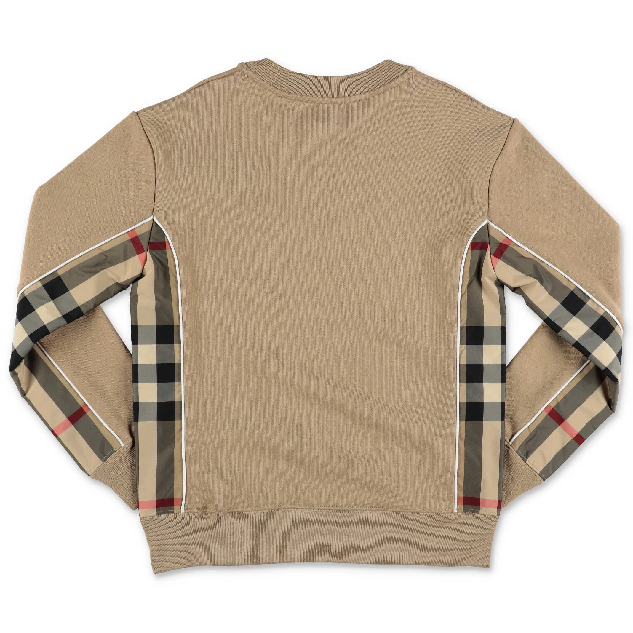 Burberry Kids Vintage Check Pattern Crewneck Sweatshirt