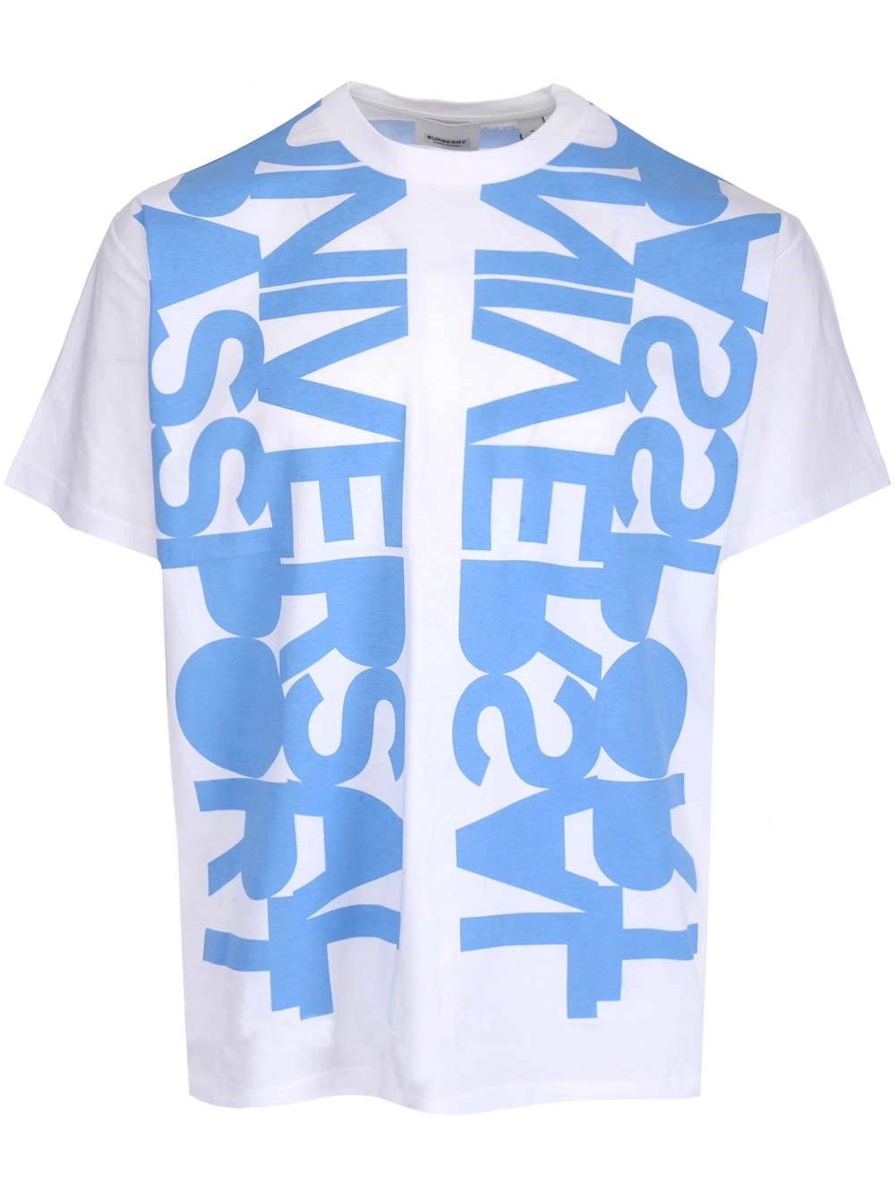Burberry Slogan Printed Crewneck T-Shirt