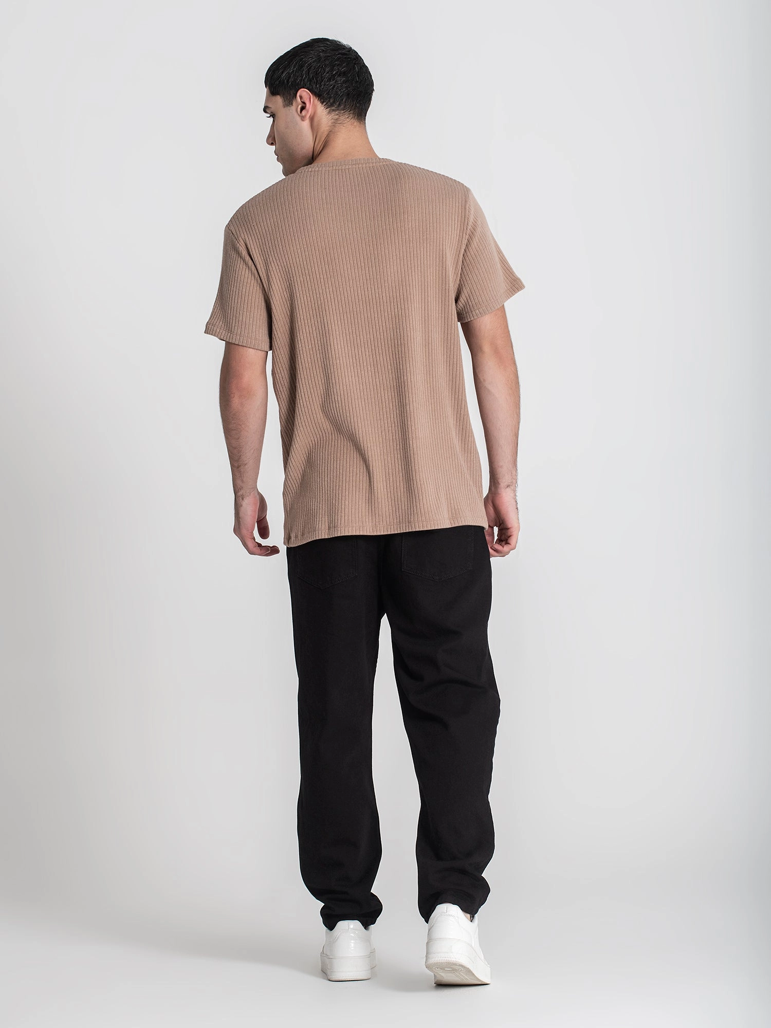Camel Striped Tee