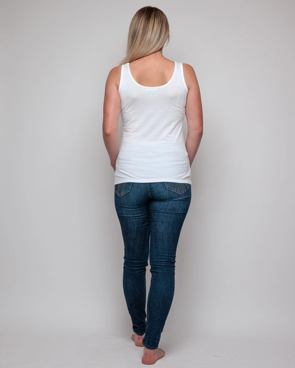 Cotton Vest | White