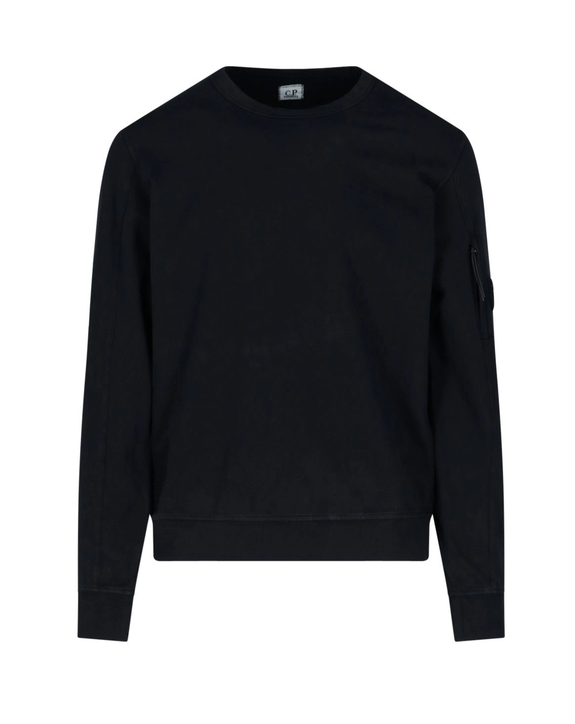 C.P. Company Logo Patch Crewneck Sweatshirt