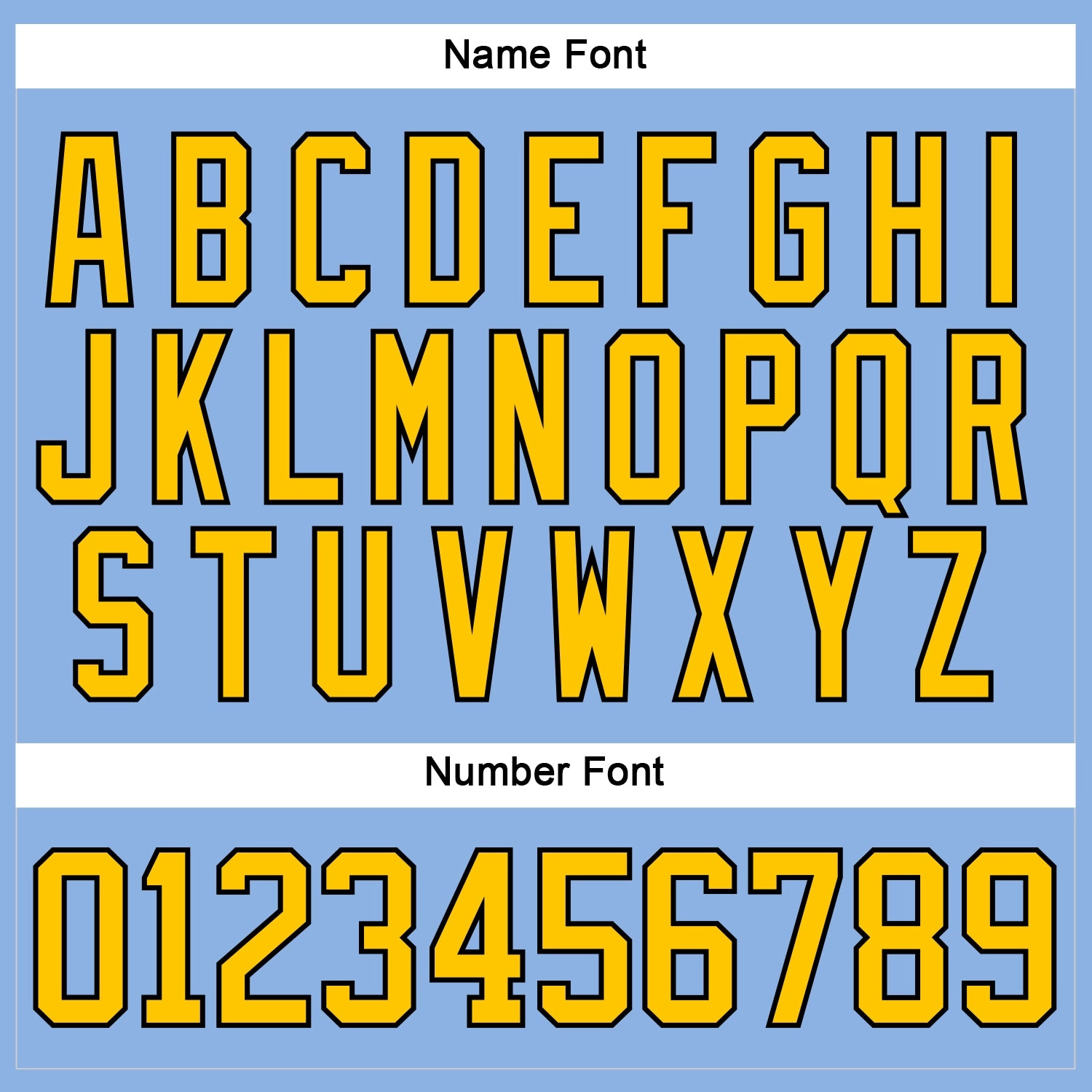 Custom Light Blue Yellow-Black Hockey Lace Neck Jersey
