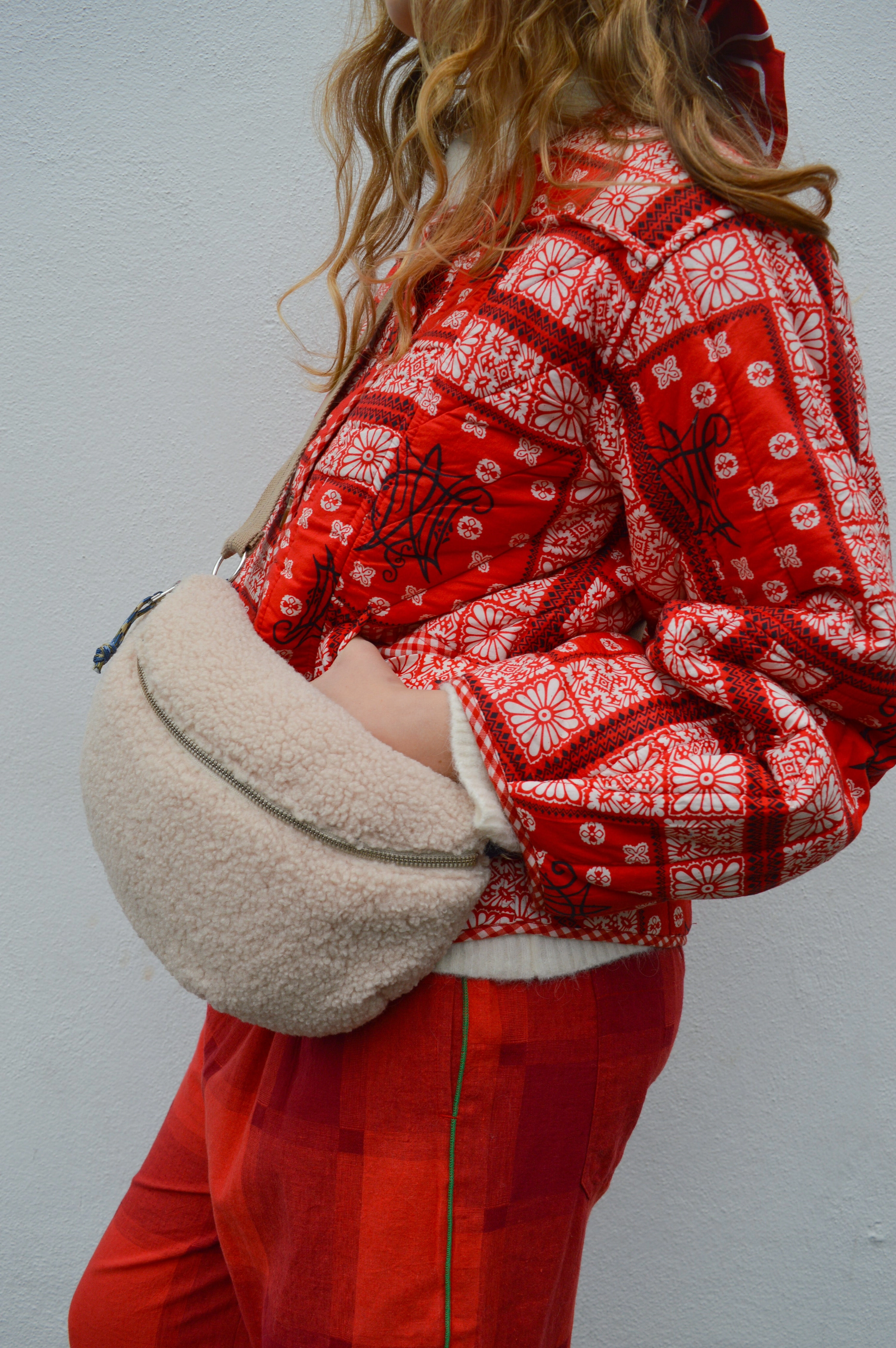 Damson Madder Macy Red Bandana Jacket