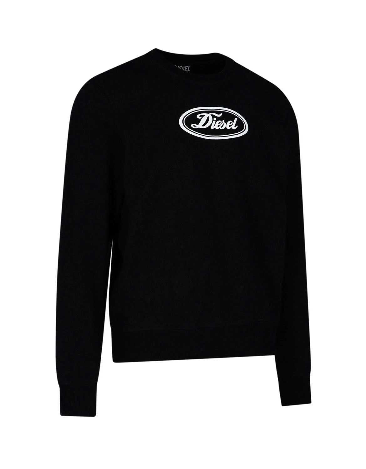 Diesel Logo Printed Crewneck Sweatshirt