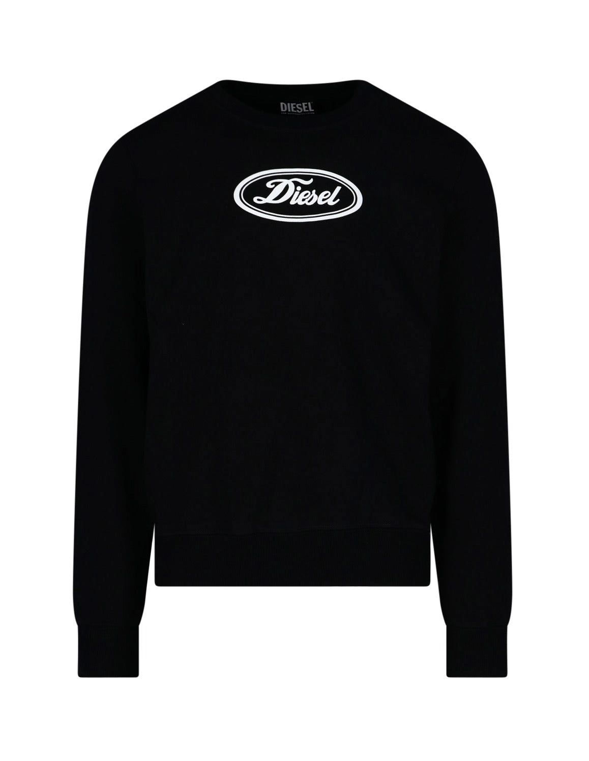 Diesel Logo Printed Crewneck Sweatshirt