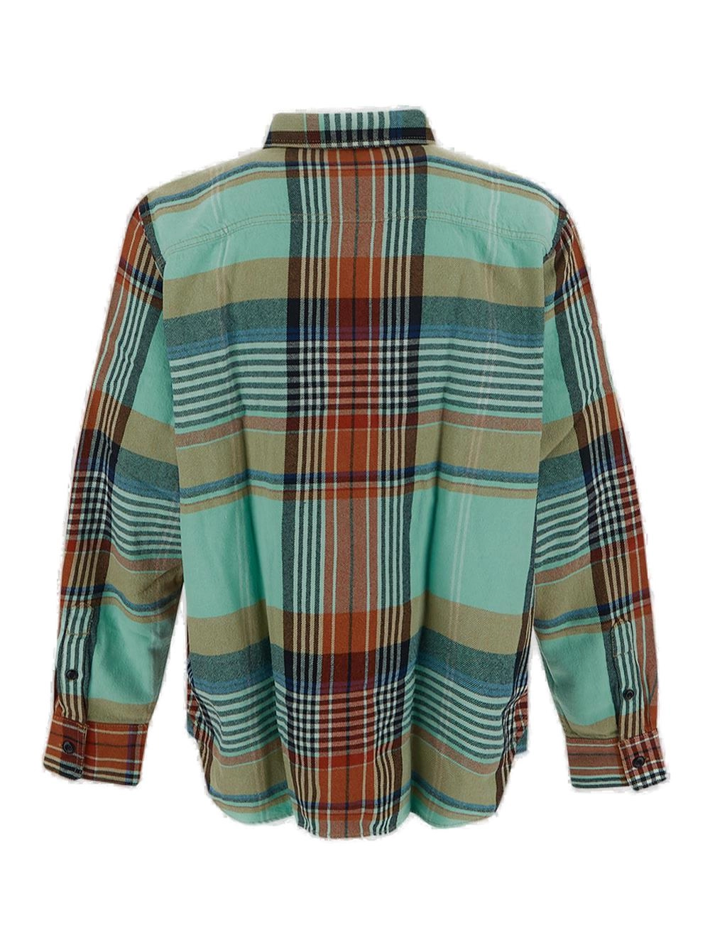 Diesel S-Cross-A Logo Patch Check Shirt