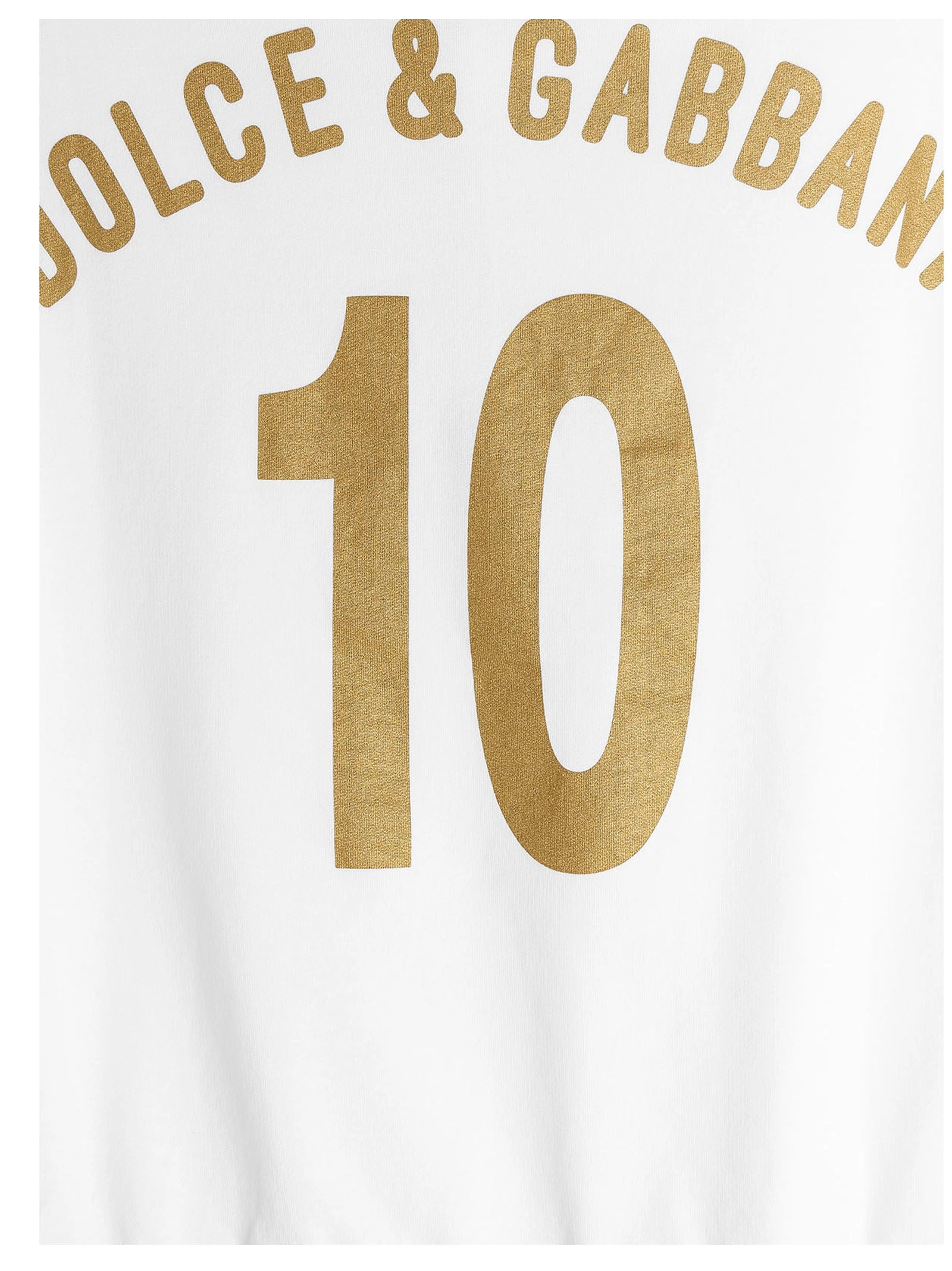 Dolce & Gabbana Logo Plaque Drawstring Hoodie
