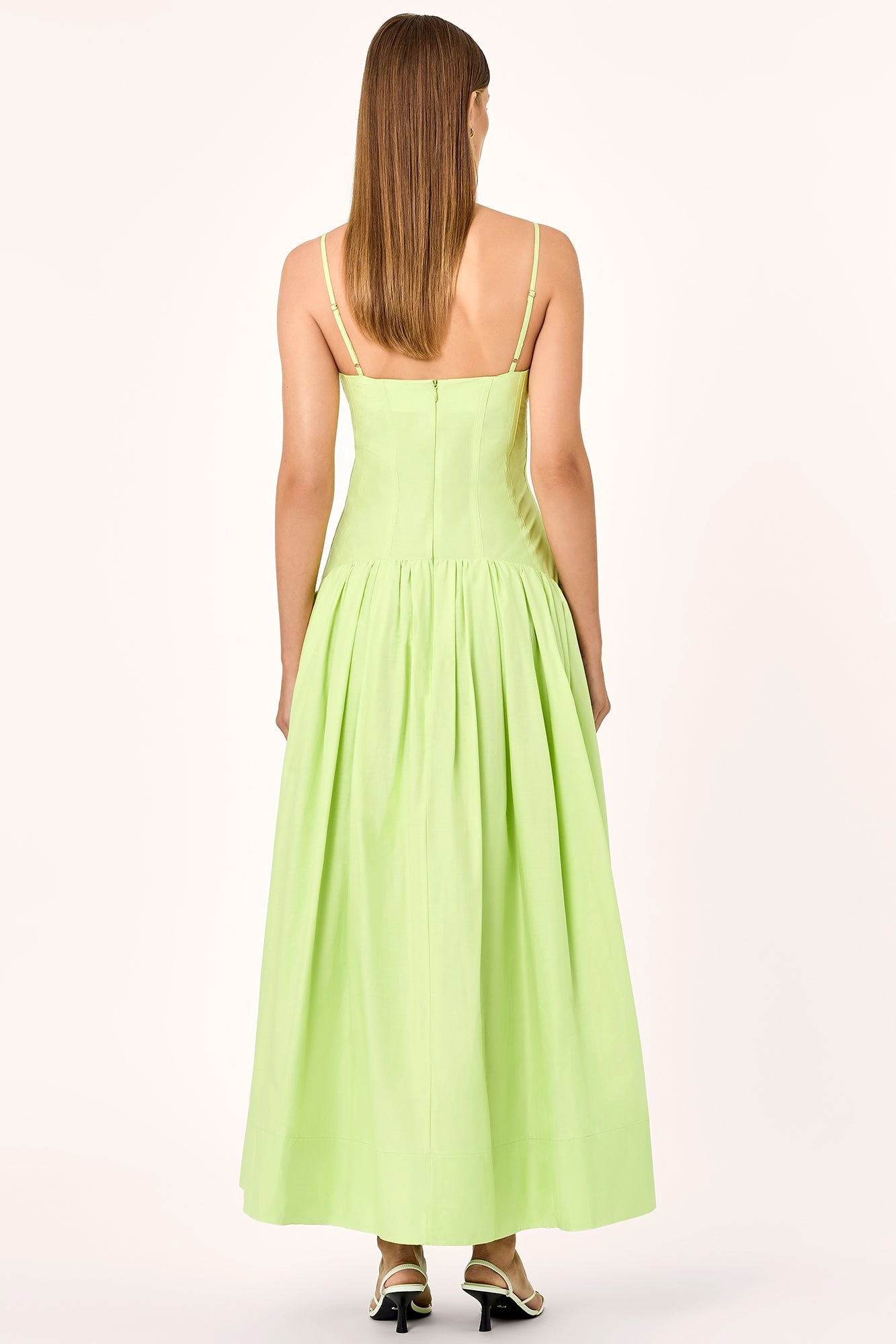 Dolma Midi Dress - Limelight