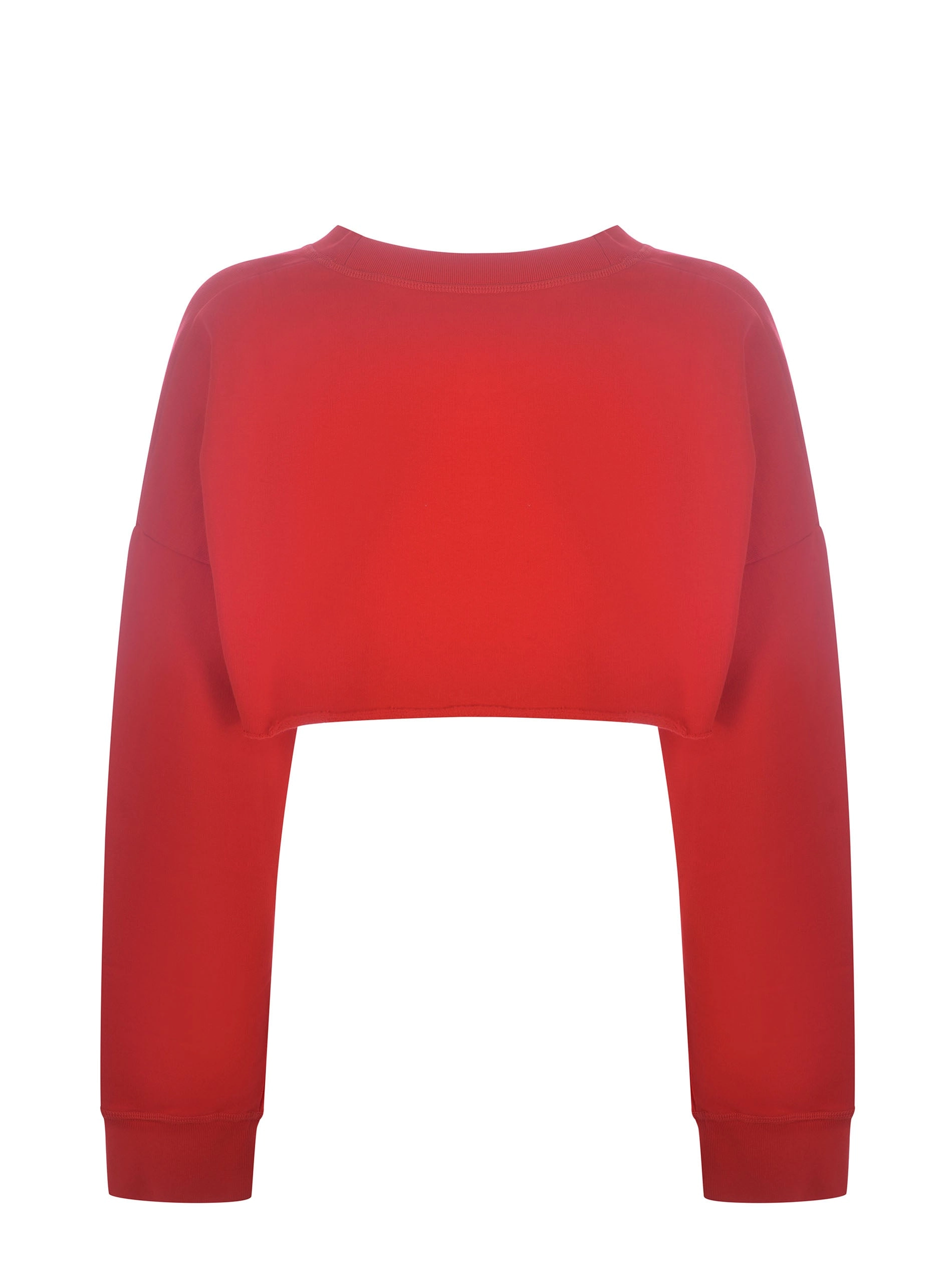 Dsquared2 Logo Printed Cropped Sweatshirt