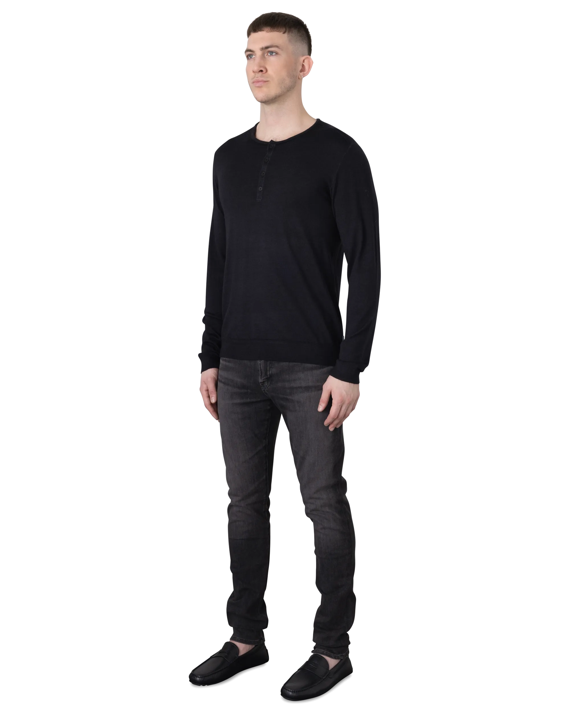 Eren Long Sleeve Henley