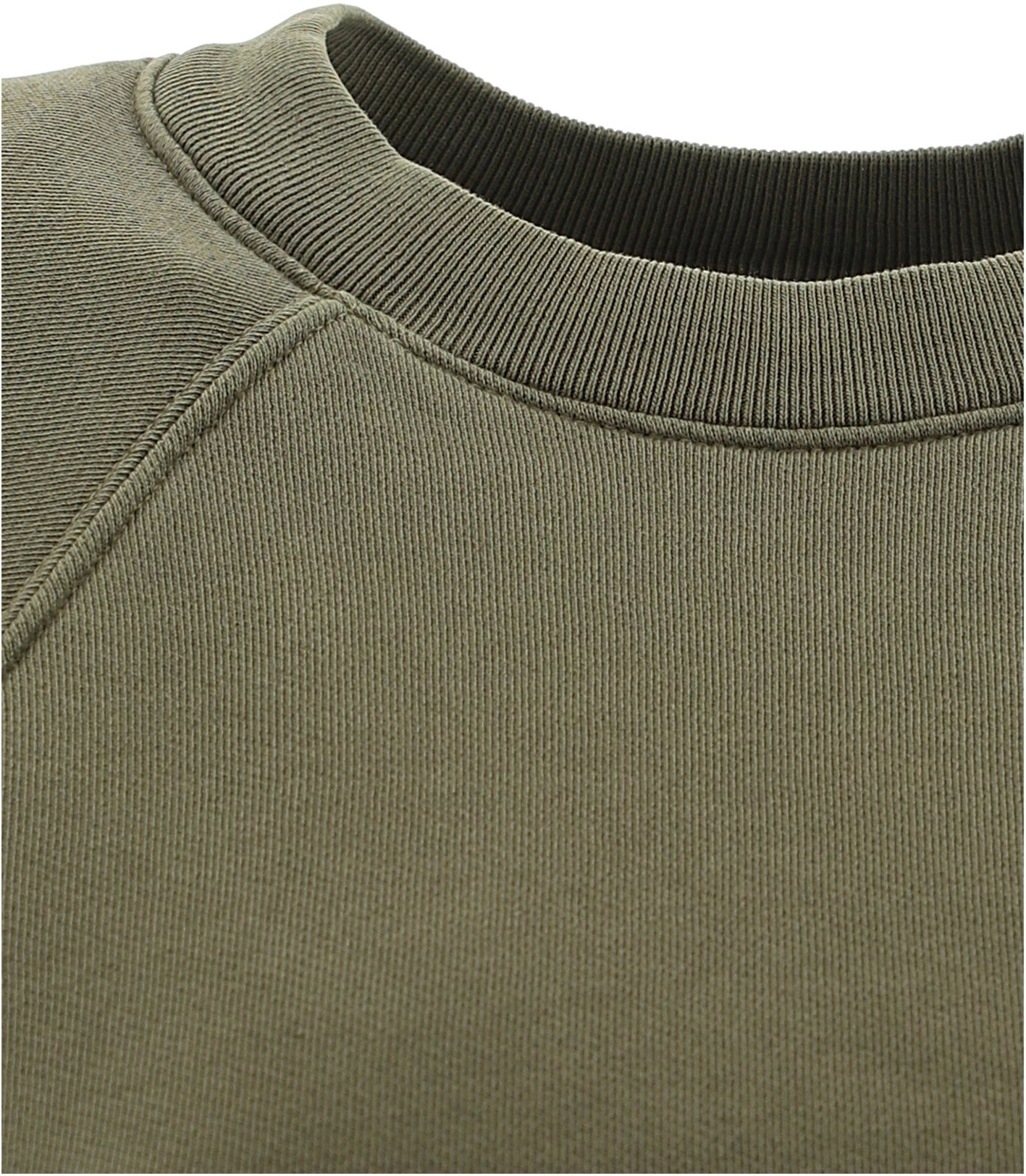 Frame Roll-Up Cropped Sweatshirt
