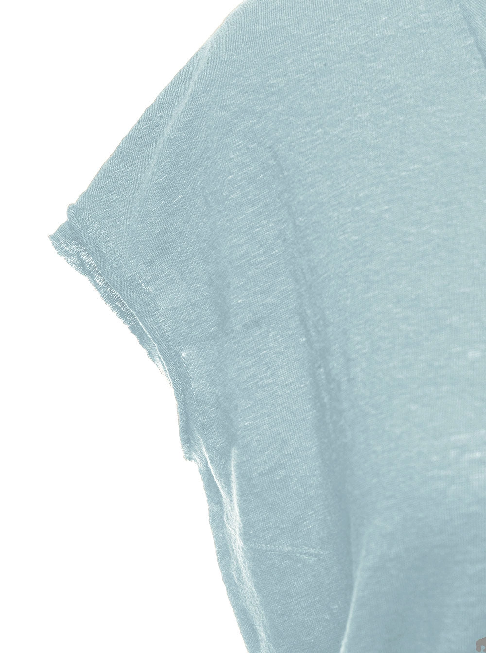 Frame Scoop-Neck Short Sleeved T-Shirt