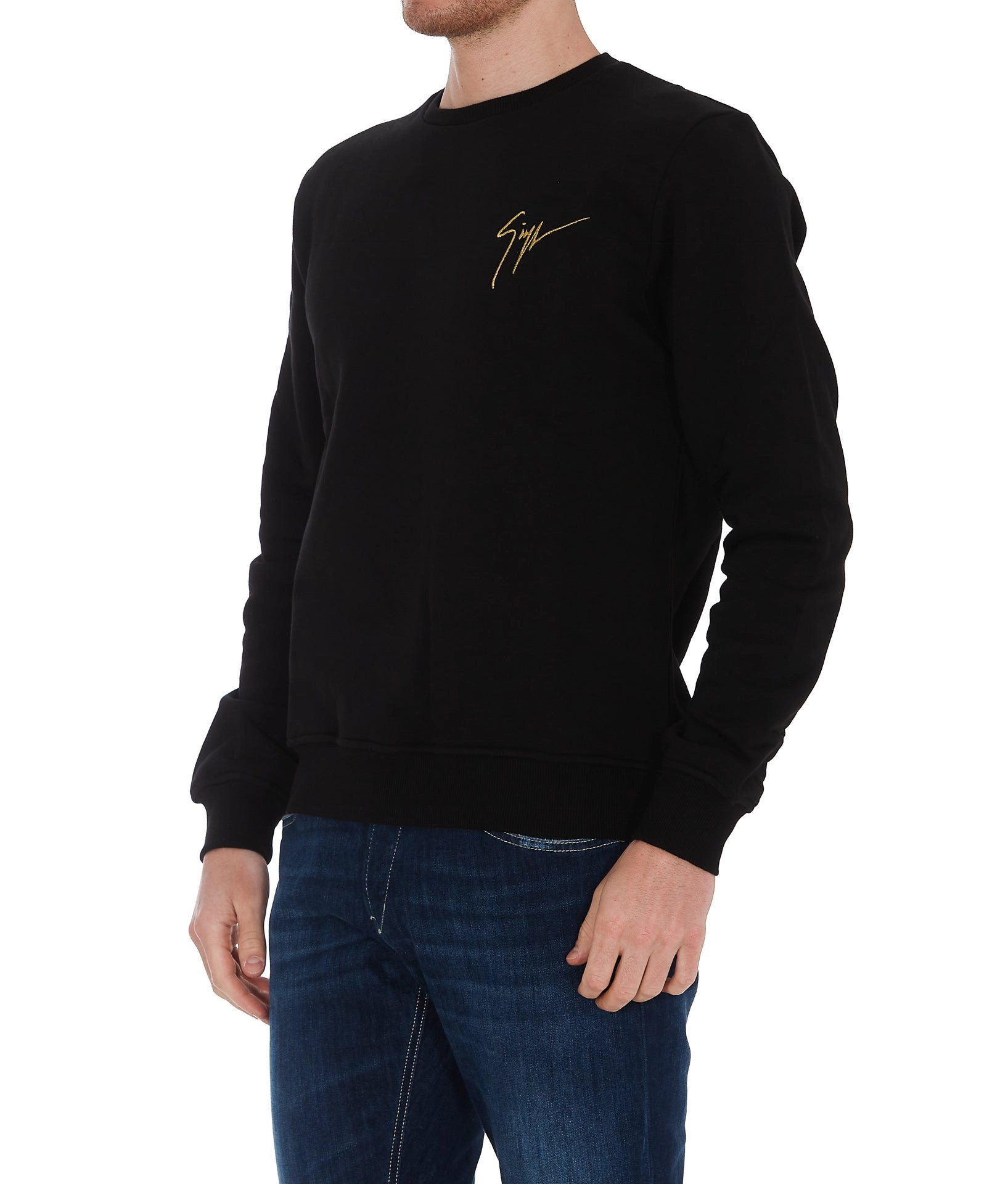 Giuseppe Zanotti Logo Printed Crewneck Sweatshirt