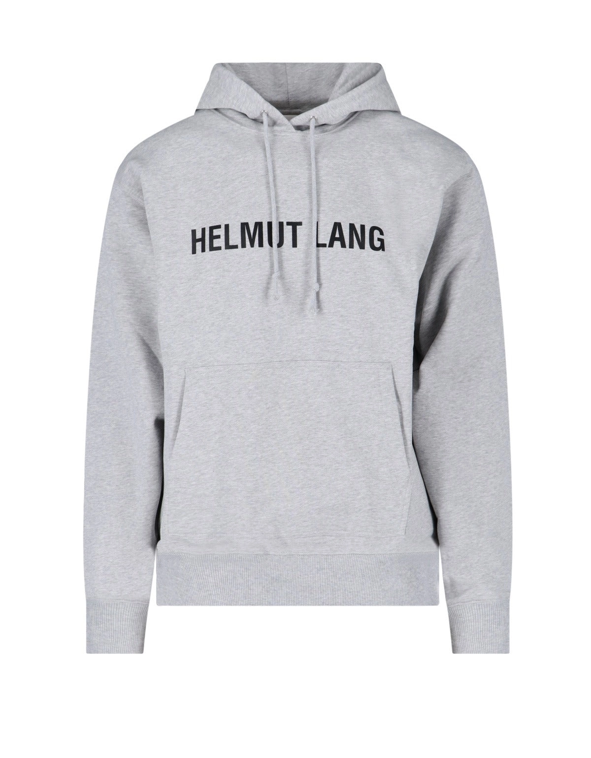 Helmut Lang Logo Printed Drawstring Hoodie
