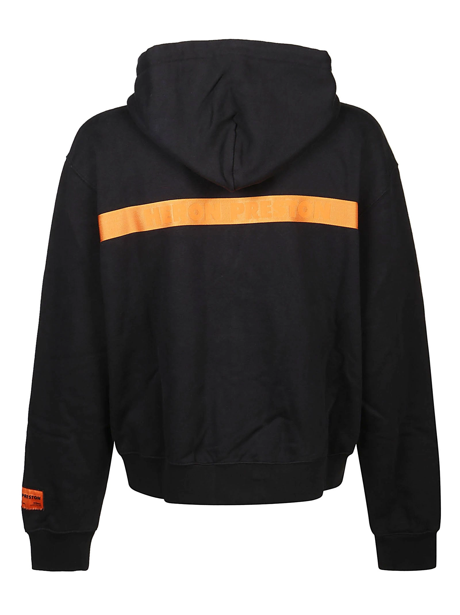 Heron Preston Logo Printed Zip-Up Hoodie