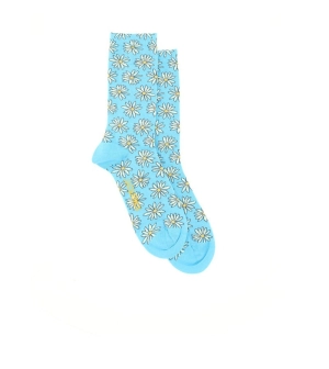 Jacquemus Les Chaussettes Allover Floral Intarsia Knit Socks