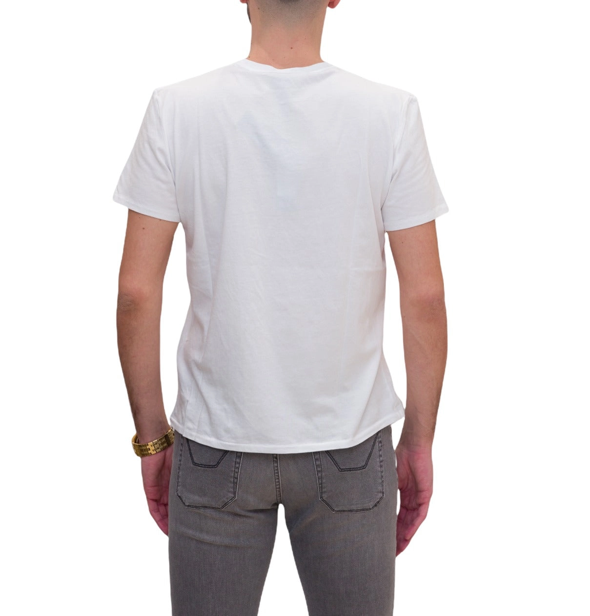 Just Cavalli Logo Printed Crewneck T-Shirt