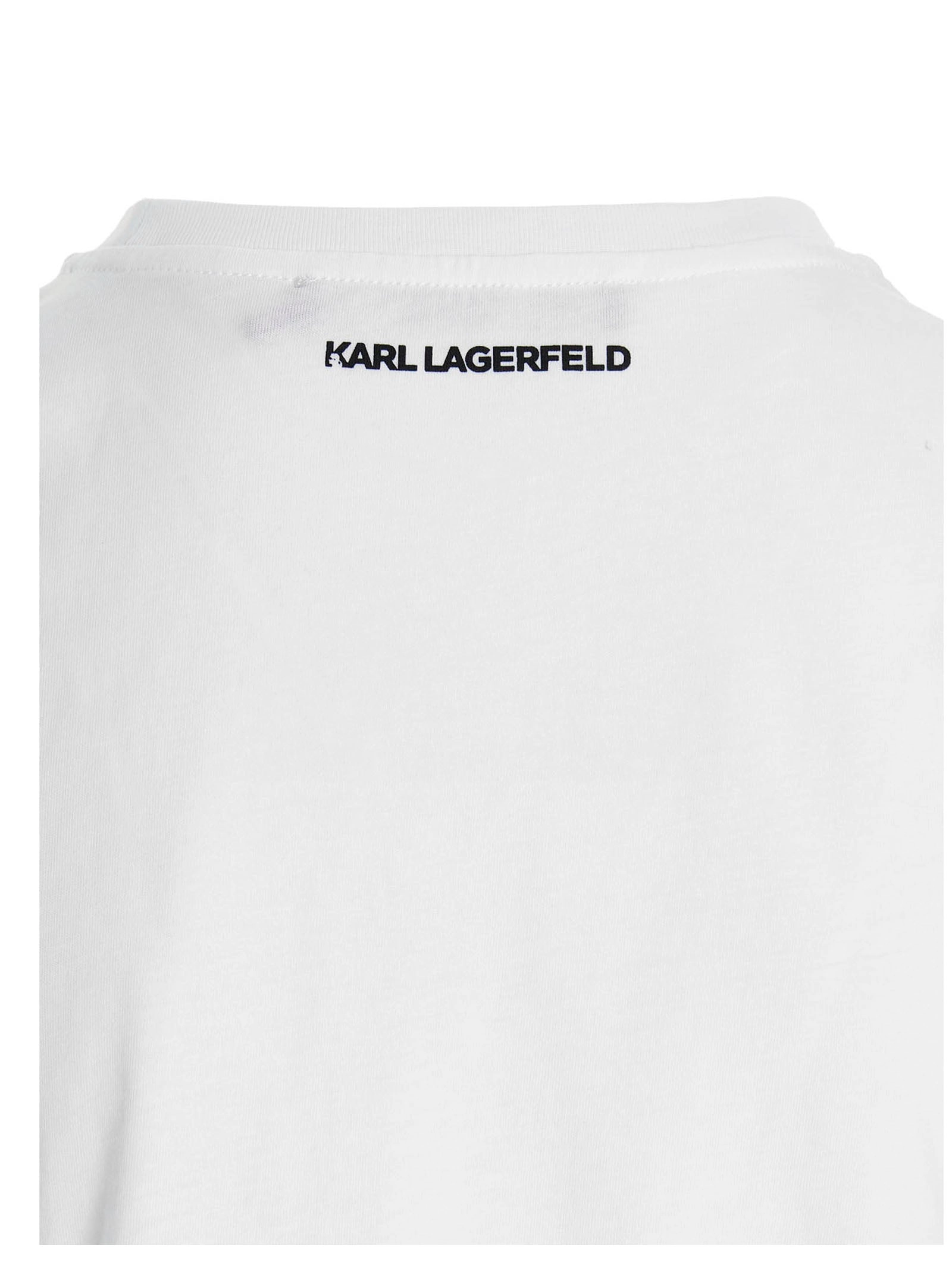 Karl Lagerfeld Ikonik Karl Peeking Pocket T-Shirt