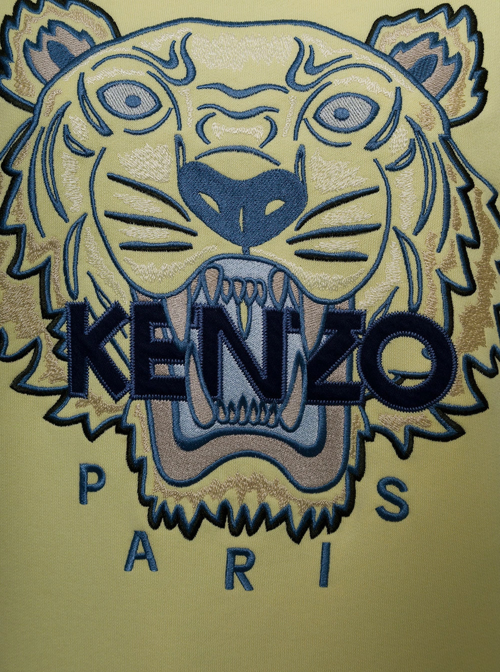 Kenzo Tiger Embroidered Drawstring Hoodie
